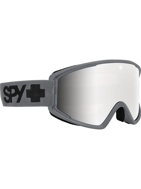 SPY CRUSHER ELITE ECO MATTE GRAY GOGGLES BRONZE SILVER MIRROR