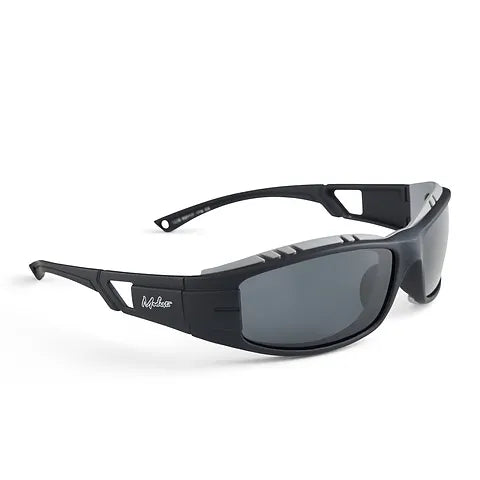 MODEST EYES LUCIO WRAPS SUNGLASSES BLACK/SMOKE