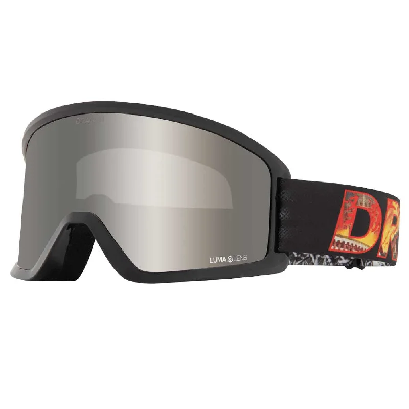 Dragon DX3 Plus OTG Snowboard Goggles 2025 - Klash/Lumalens Silver Ion + Bonus Lens Lumalens Rose