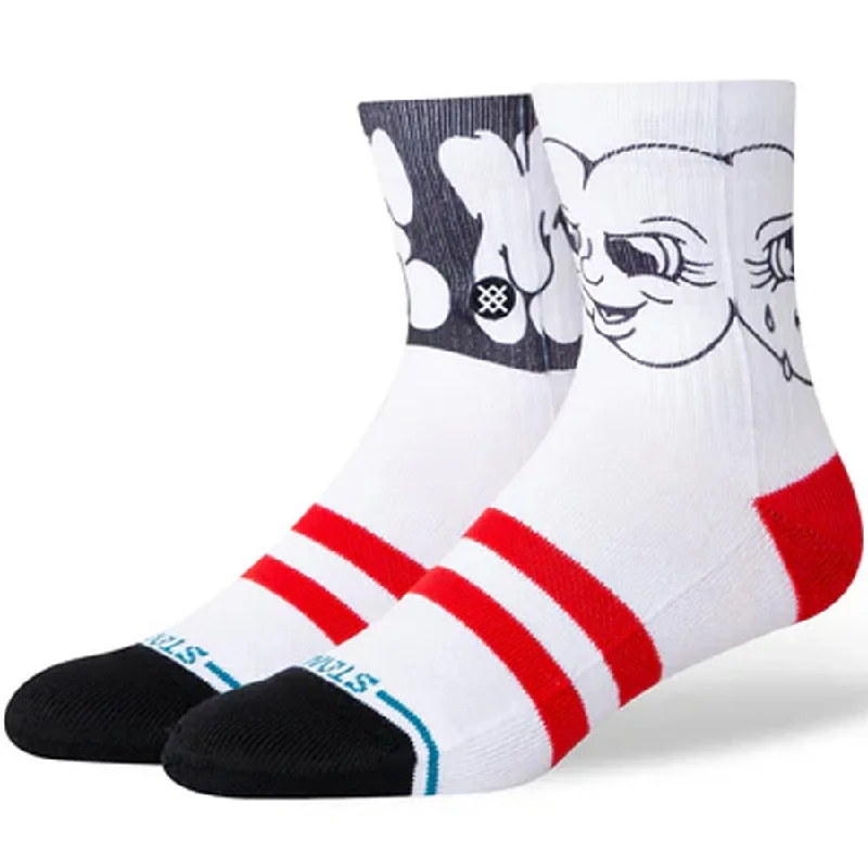 Stance Arpa Spare Me Quarter Sock White