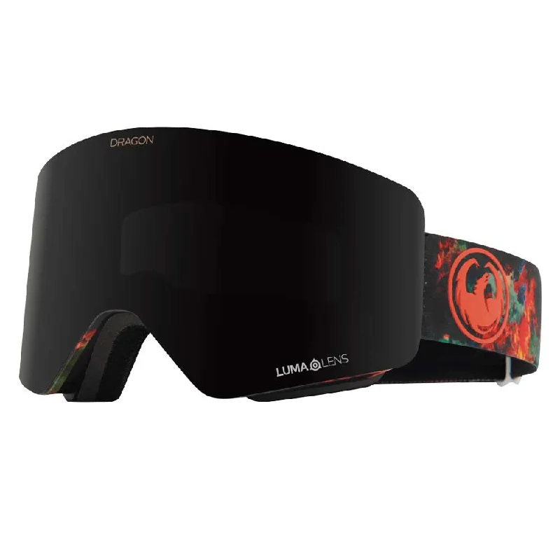 Dragon R1 OTG Snowboard Goggles 2025 - Predator/Lumalens Midnight + Bonus Lens Lumalens Light Rose