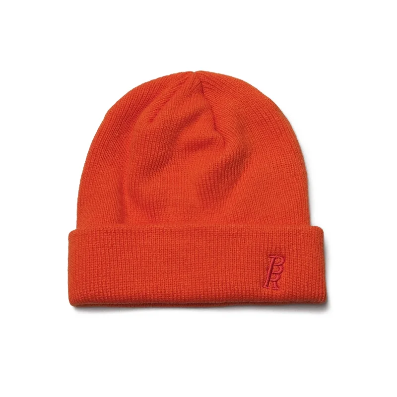 BR LOGO BEANIE ORANGE