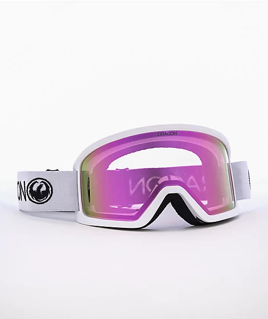 DRAGON DX3 OTG WHITE LUMA LENS PINK ION