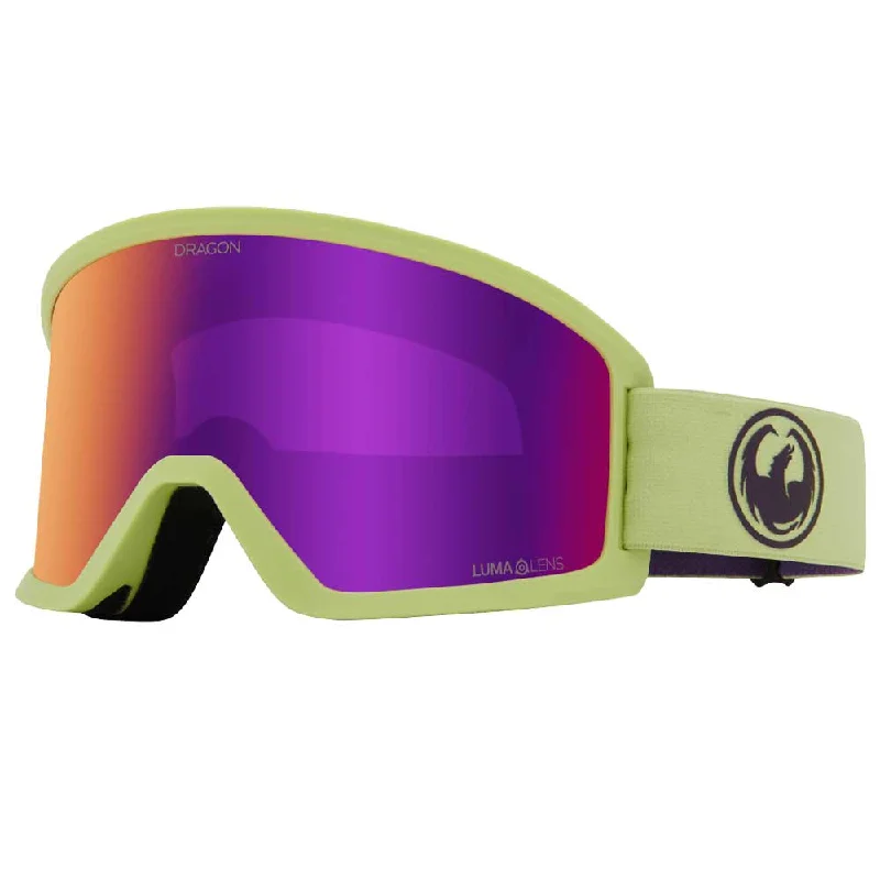 Dragon DX3 Plus OTG Snowboard Goggles 2025 - Matcha/Lumalens Purple Ion + Bonus Lens Lumalens Midnight