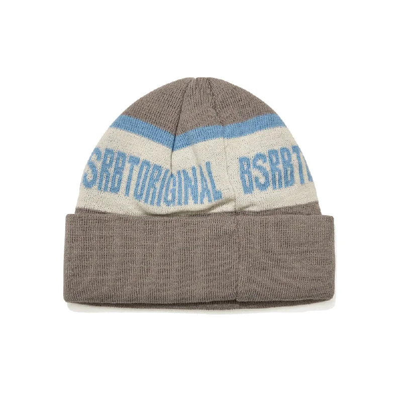 INT DOUBLE LINE BEANIE GRAY