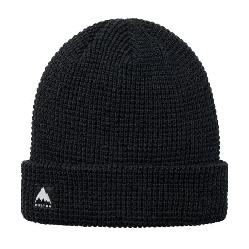 Burton Recycled Waffle Beanie True Black 2025