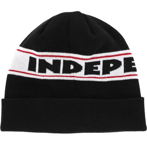 Independent Bar Logo Beanie - Black