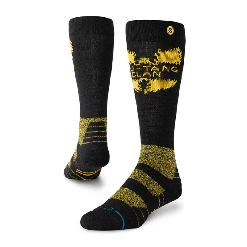 Stance Snow Shaolin Slums Wool Over The Calf Sock Black