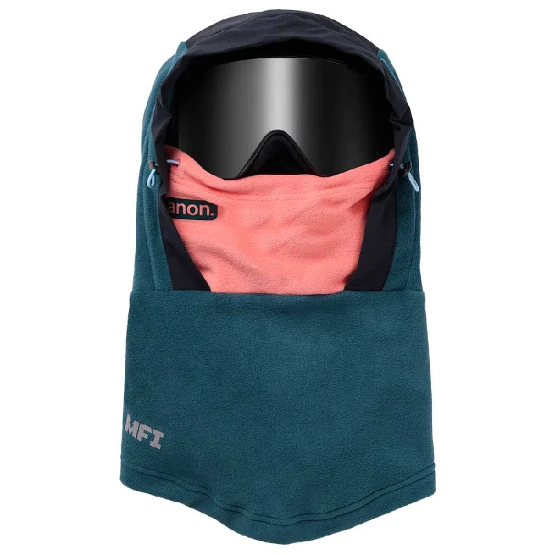 Anon MFI Fleece Helmet Hood Deep Emerald 2025