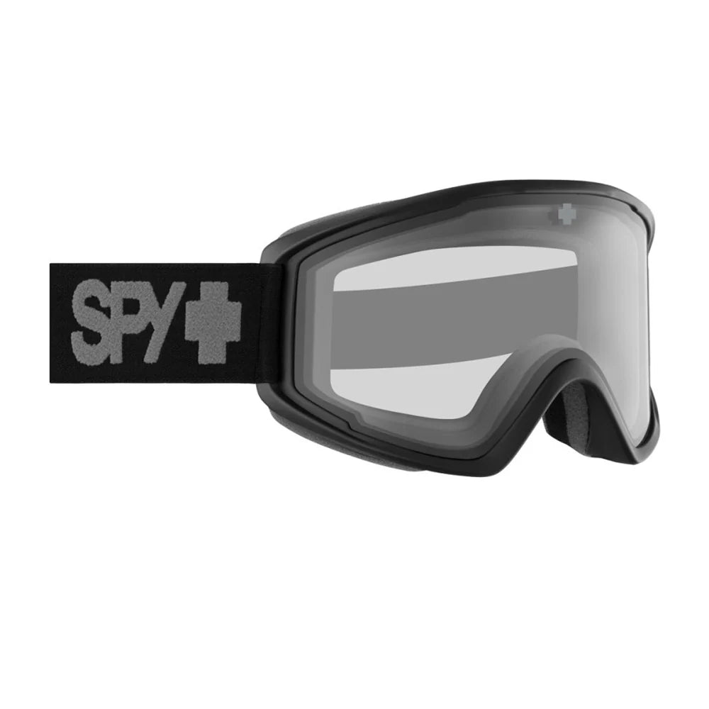 SPY CRUSHER ELITE ECO MATTE BLACK GOGGLES CLEAR