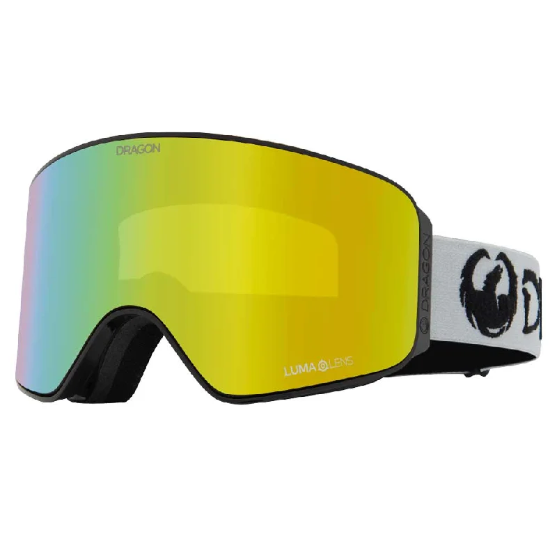 Dragon NFX Mag OTG Snowboard Goggles 2025 - Classic Grey/Lumalens Gold Ion + Bonus Lens Lumalens Amber