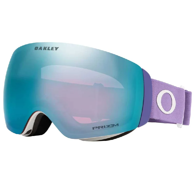 Oakley Flight Deck™ M Snow Goggles - 2025 Matte Lilac with Prizm Snow Sapphire Iridium Lenses