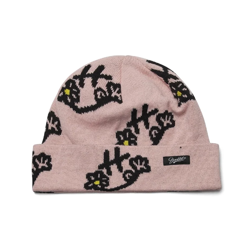 SMILE BEANIE PINK