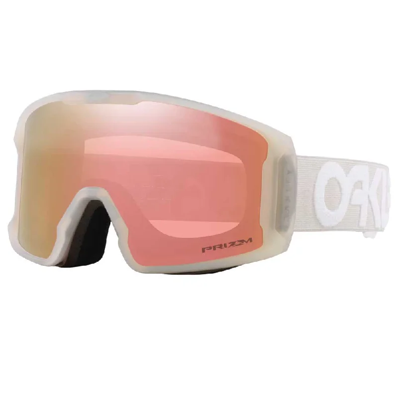 Oakley Line Miner™ M Snow Goggles - 2025 Matte Cool Grey with Prizm Rose Gold Iridium Lenses