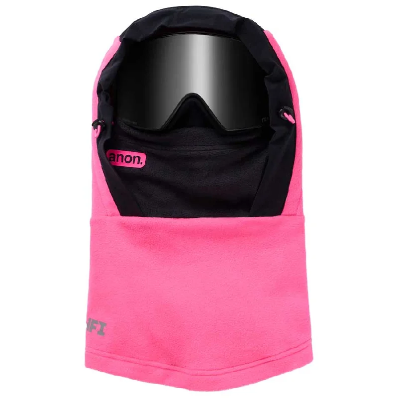 Anon MFI Fleece Helmet Hood Pink 2025