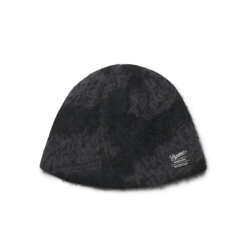 AWF ANGORA BEANIE BLACK