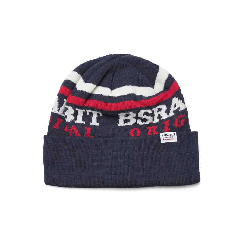 LOGO OLD SCHOOL BEANIE NAVY