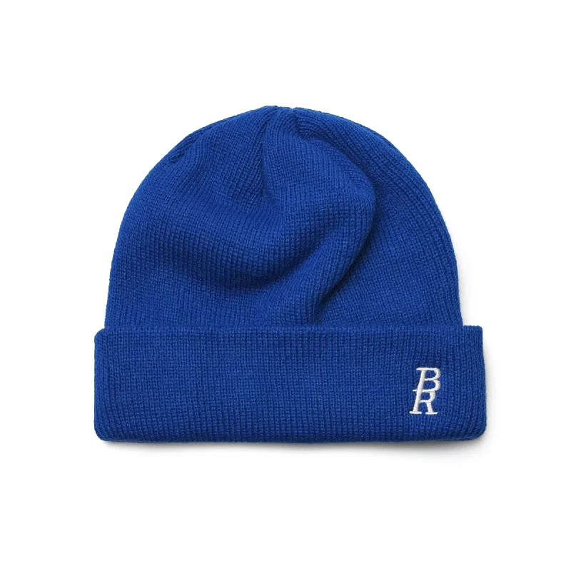 BR LOGO BEANIE BLUE