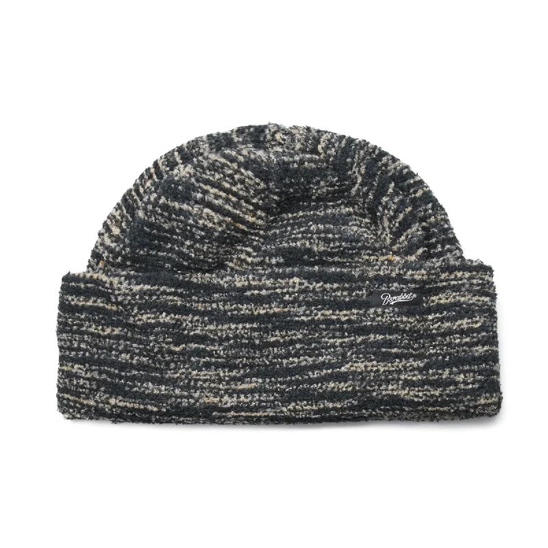 SOFTLY BEANIE MULTI BLACK KHAKI