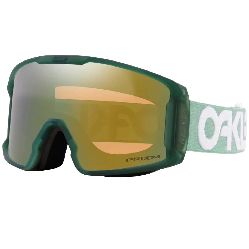 Oakley Line Miner™ M Snow Goggles - 2025 Matte Jade with Prizm Sage Gold Iridium Lenses