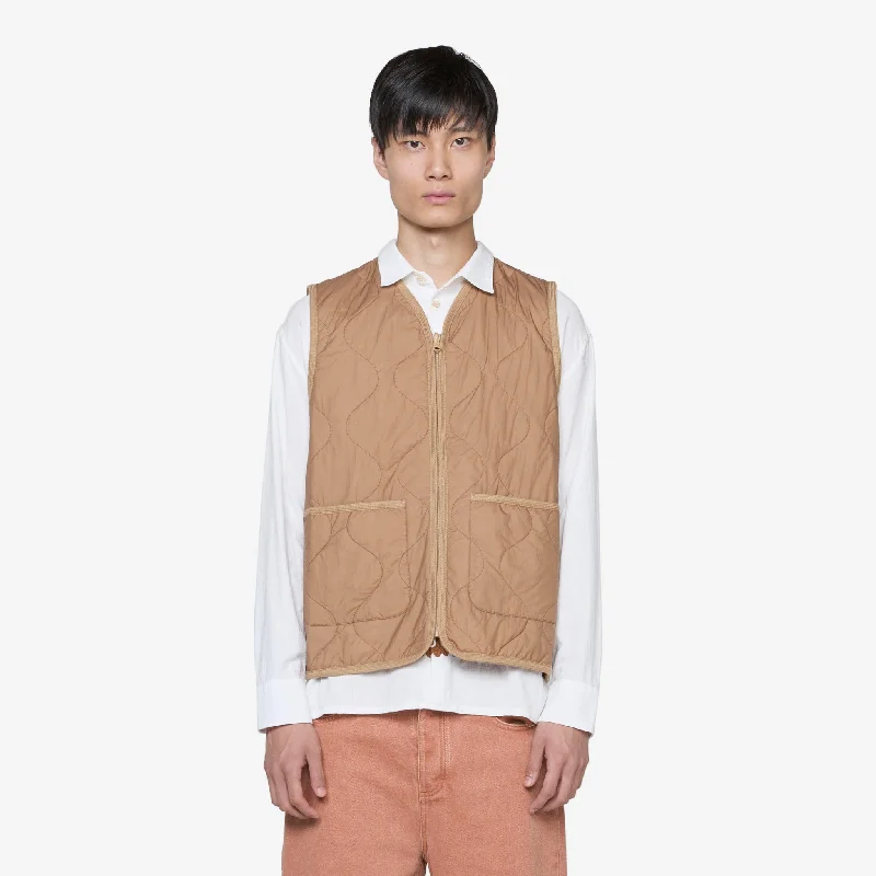 Bogdan Quilted Vest Mocca Mousse