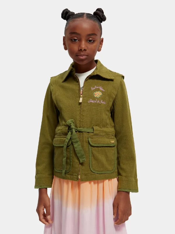 Kids - Embroidered festival jacket