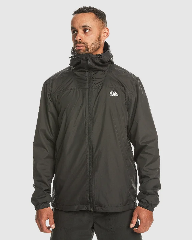 Mens Overcast Hooded Windbreaker Jacket