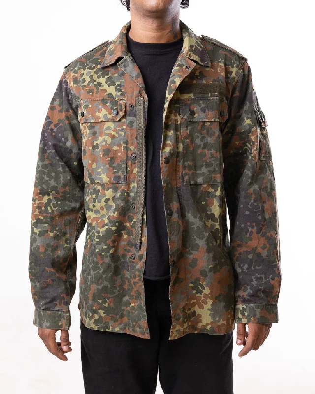 Vinatge German Military 70'S Drop Camo Jacket