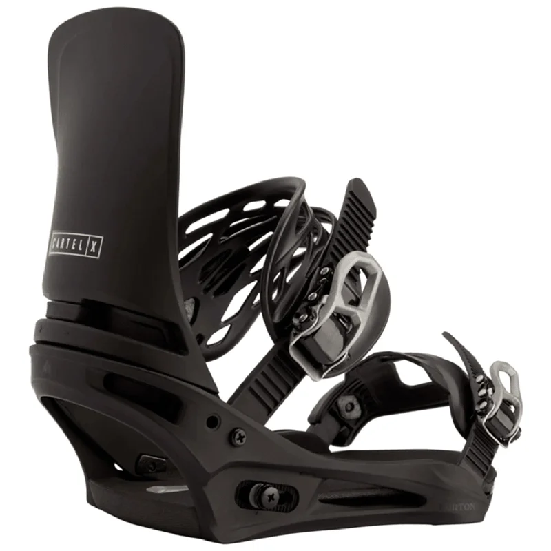 Burton Men's Cartel X Re:Flex Snowboard Bindings 2025 Black