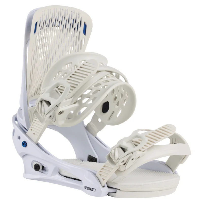 Burton Men's Genesis Snowboard Bindings 2025 White