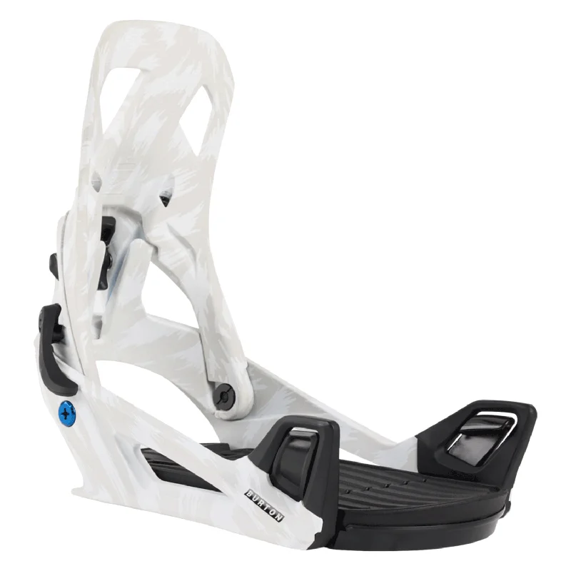 Burton Men's Step On Re:Flex Snowboard Bindings 2025 Gray/White