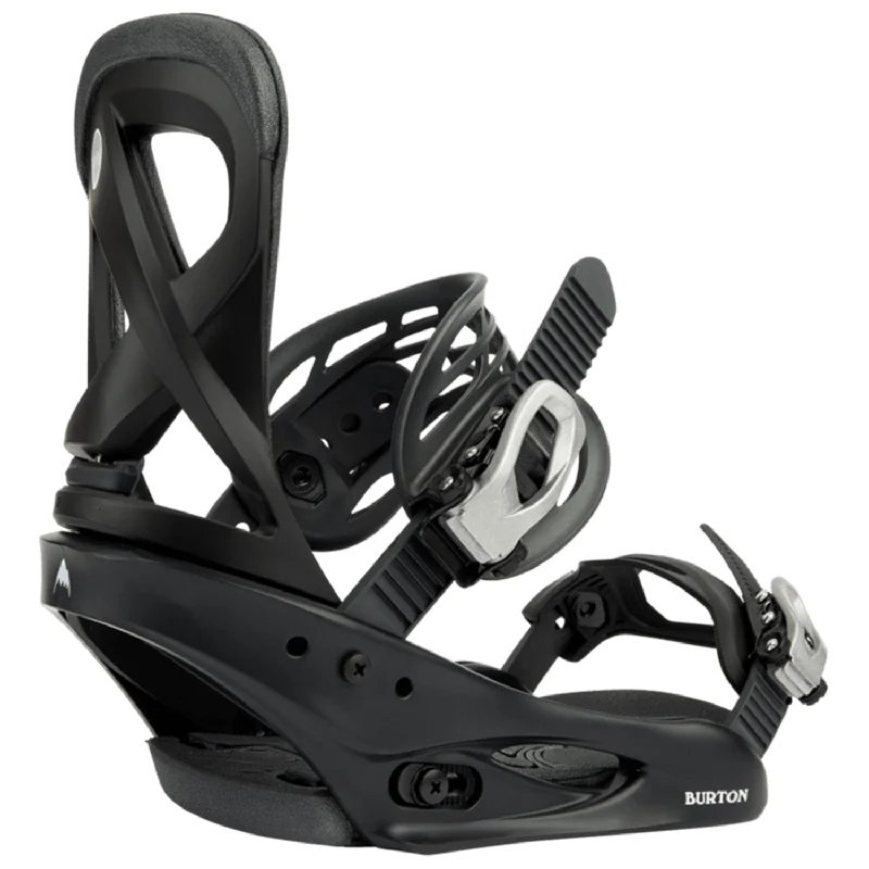 Burton Women's Scribe Re:Flex Snowboard Bindings 2025 Black