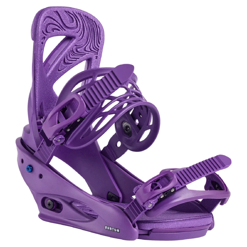 Burton Women's Scribe Snowboard Bindings 2025 Imperial Purple