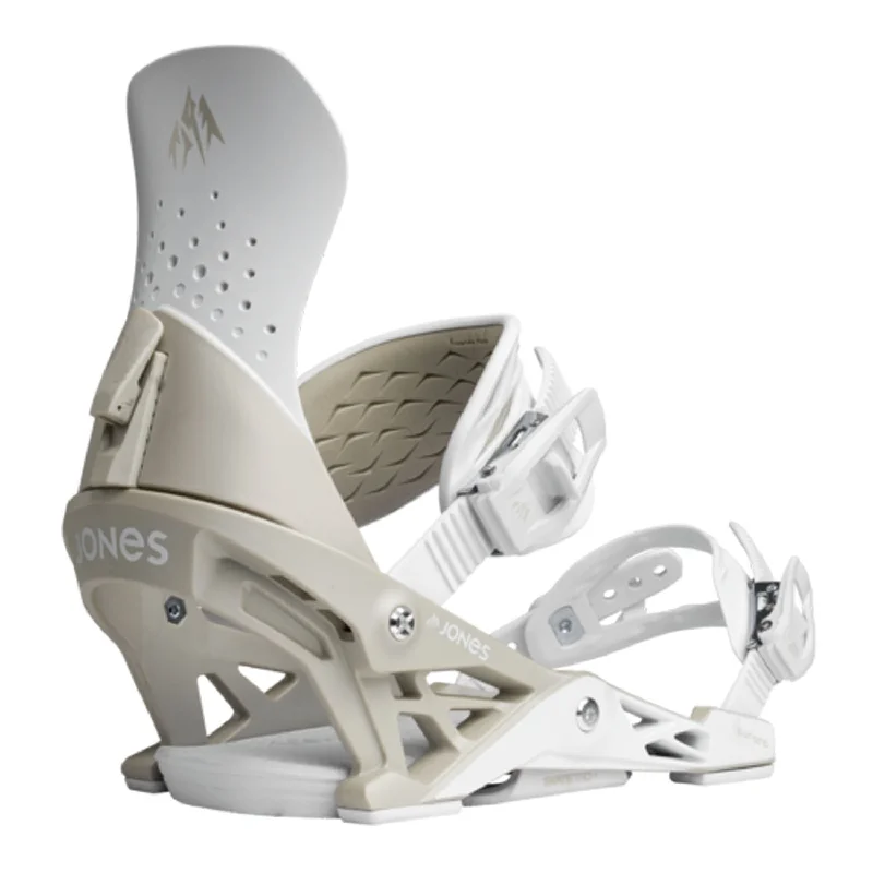 Jones Women's Aurora Snowboard Bindings 2025 White Mineral