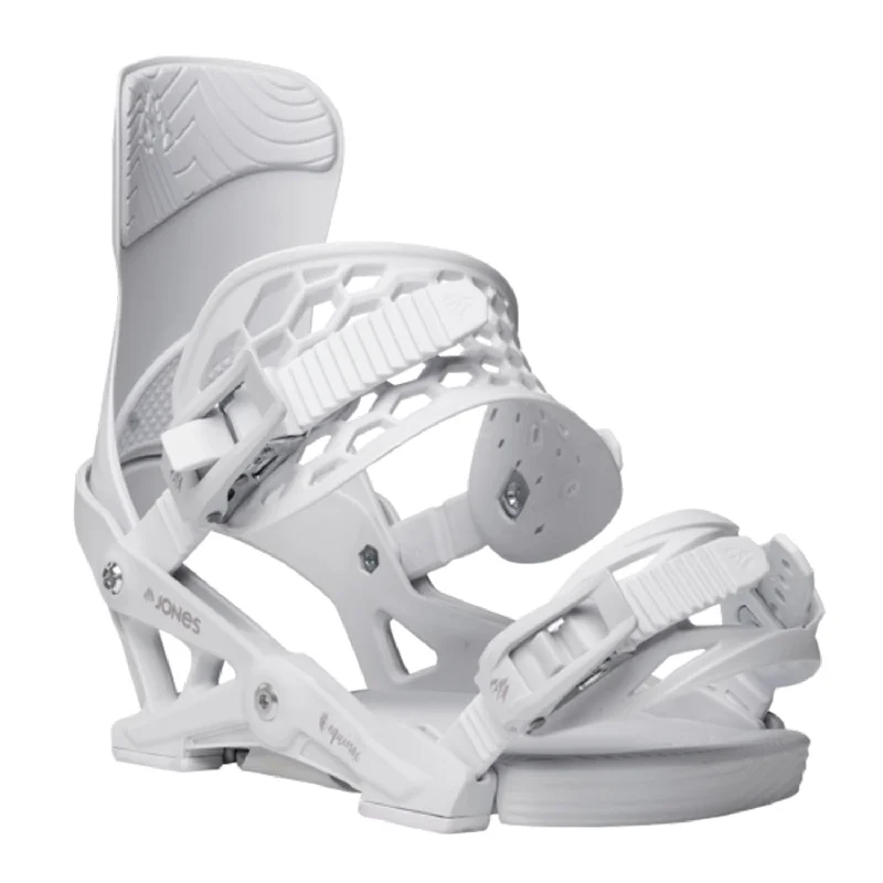 Jones Women's Equinox Snowboard Bindings 2025 Cloud White