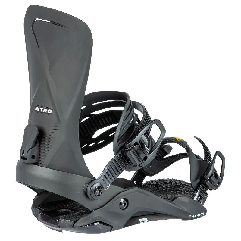 Nitro Men's Phantom Snowboard Bindings 2024 Ultra Black