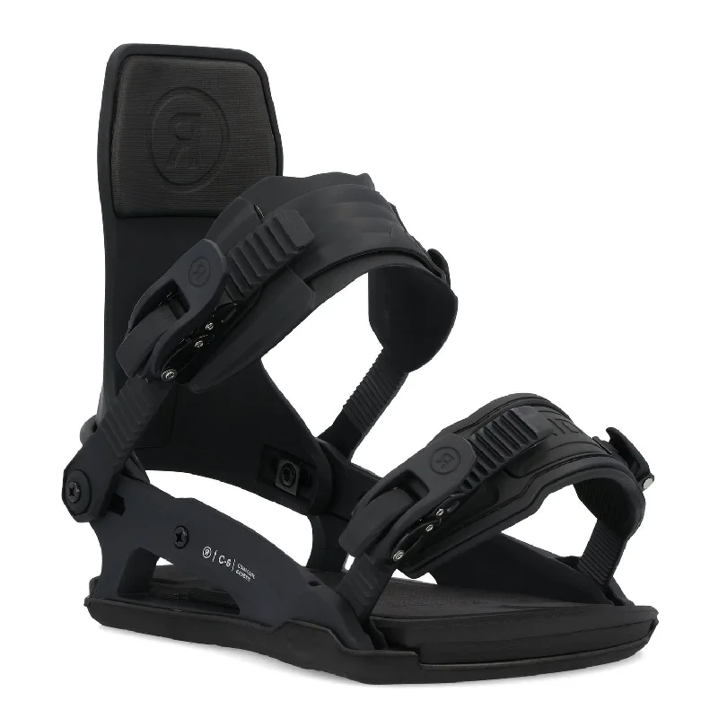 Ride Men's C-6 Snowboard Bindings 2025 Black