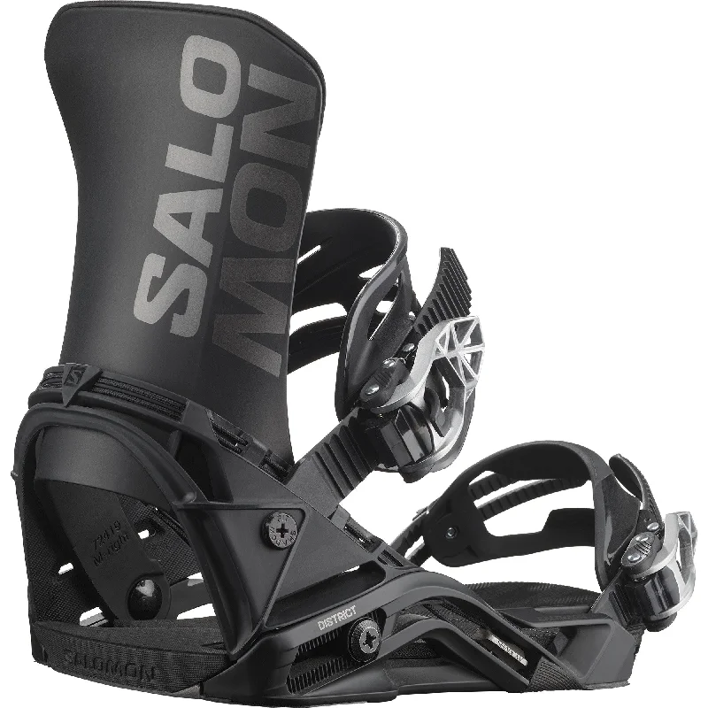 Salomon District Snowboard Bindings Black