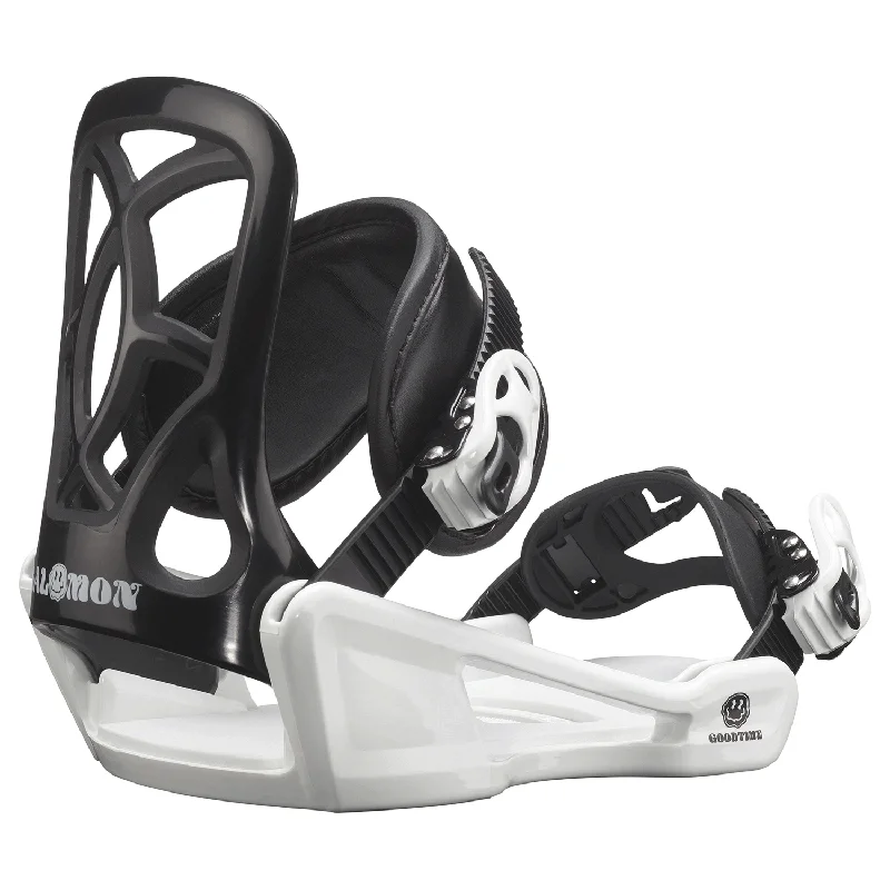 Salomon Kids Goodtime Xs Snowboard Bindings 2024 Black/White