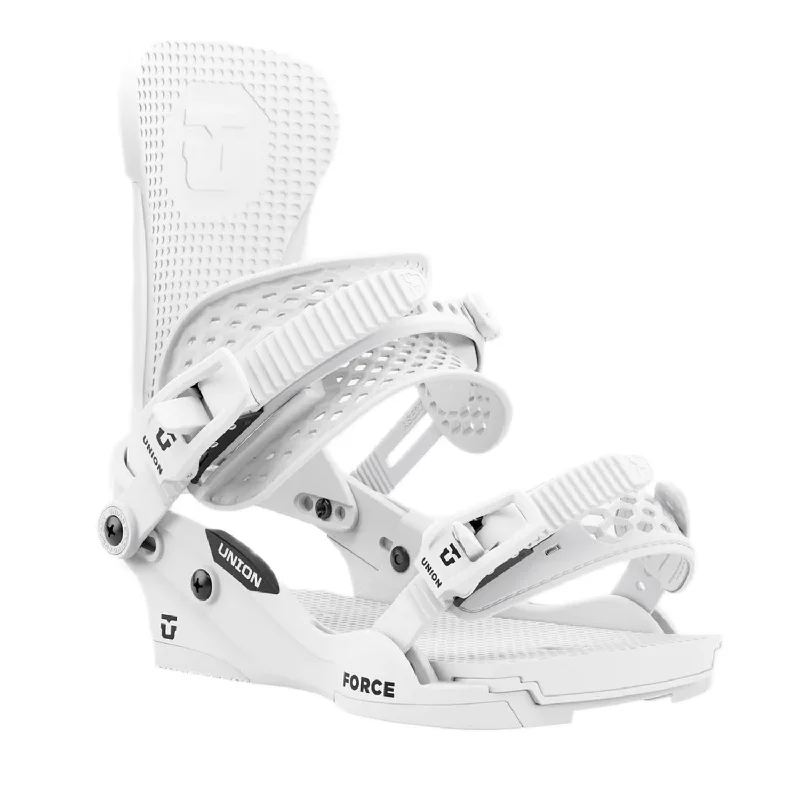 Union Men's Force Classic Snowboard Bindings 2025 White