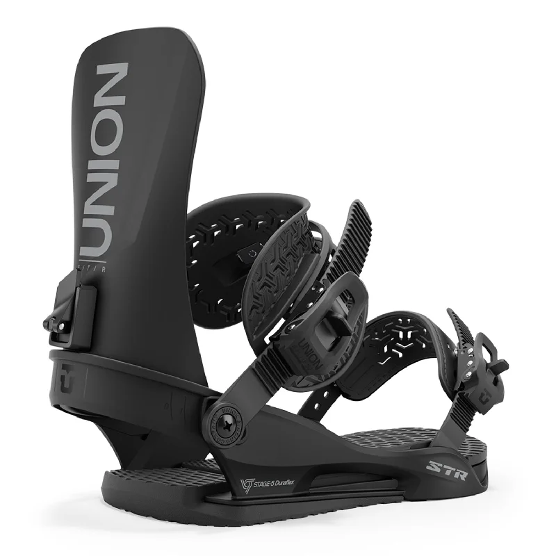 Union STR Snowboard Bindings Black