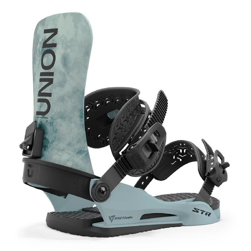 Union STR Snowboard Bindings Tie Dye