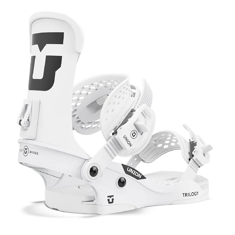 Union Trilogy Classic Women's Snowboard Bindings White